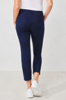 Wonderjeans - Ankle Satin - Straight Leg Mid & Waist - Navy