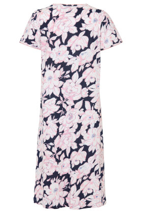 Damella - Natkjole Blomster - Navy