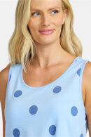 Damella - Polka Bomuld Natkjole - Blå
