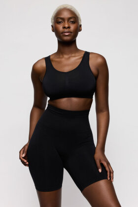 PrimaDonna - Nudda High Briefs w Legs - Sort