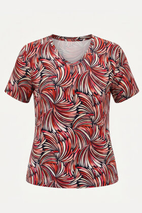 Elton - ETMatilda - Printbluse - Rød