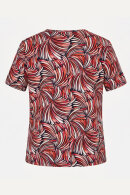 Elton - ETMatilda - Printbluse - Rød Elton - ETMatilda - Printbluse - Rød