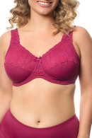 Plaisir - Beate Plain Bra - Bøjle Bh - Blomme Plaisir - Beate Plain Bra - Bøjle Bh - Blomme