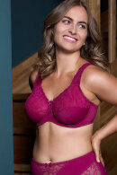 Plaisir - Beate Plain Bra - Bøjle Bh - Blomme Plaisir - Beate Plain Bra - Bøjle Bh - Blomme