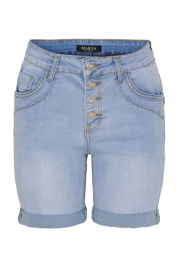 Marta du chateau - MdcSimona Shorts - Lys Denim Marta du chateau - MdcSimona Shorts - Lys Denim