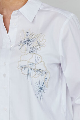 Elton - ETKristi Skjortebluse - Hvid