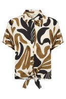 SoyaConcept - SC-Feldi 1 Print Skjorte - Oliven & Sort