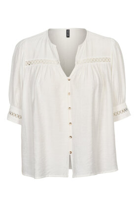 Prepair - Nancy Blouse - Detaljer - Hvid