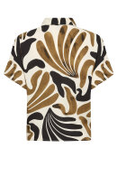 SoyaConcept - SC-Feldi 1 Print Skjorte - Oliven & Sort