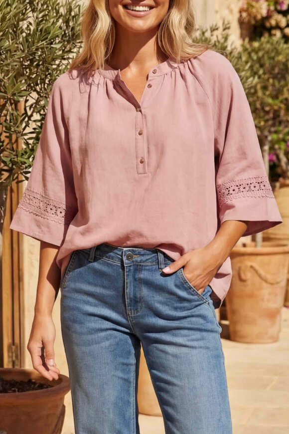 Prepair - Rosaline Blouse - Rosa Prepair - Rosaline Blouse - Rosa