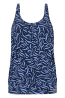Damella - Cate Tankini Top - Blå Bølger Damella - Cate Tankini Top - Blå Bølger