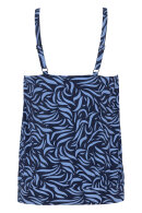 Damella - Cate Tankini Top - Blå Bølger Damella - Cate Tankini Top - Blå Bølger