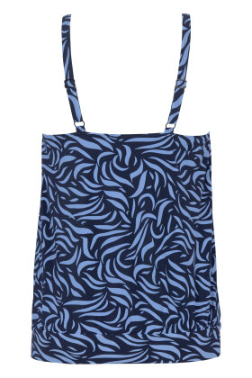 Damella - Cate Tankini Top - Blå Bølger