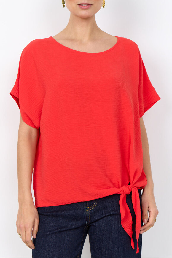 SoyaConcept - SC-Cath 7 Bluse - Rød SoyaConcept - SC-Cath 7 Bluse - Rød