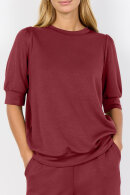 SoyaConcept - SC-BANU 83 - Bluse Sweatkvalitet - Mørkerød SoyaConcept - SC-BANU 83 - Bluse Sweatkvalitet - Mørkerød