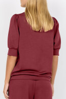 SoyaConcept - SC-BANU 83 - Bluse Sweatkvalitet - Mørkerød SoyaConcept - SC-BANU 83 - Bluse Sweatkvalitet - Mørkerød