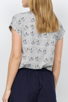 SoyaConcept - SC-Galina 75 T-shirt - Lyseblå
