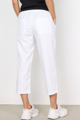 SoyaConcept - SC-Akila 23-C - Stumpebukser Casual - Hvid