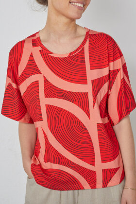 Elton - ETMauda T-shirt - Rød