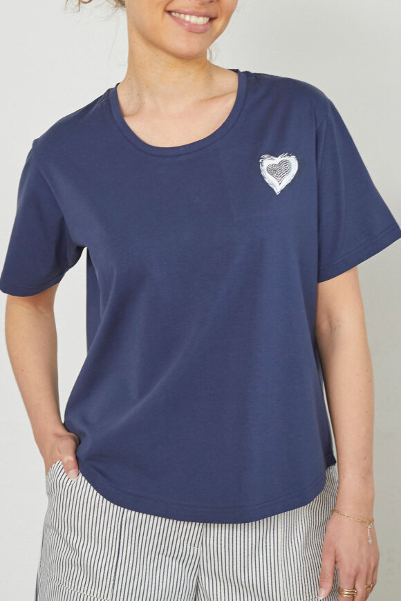 Elton - ETLeanna T-shirt - Navy