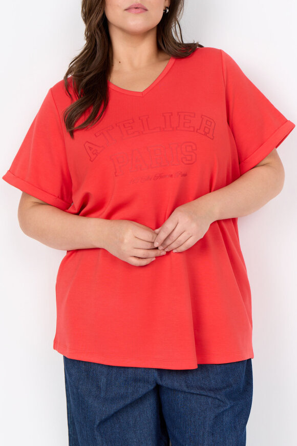 Wasabiconcept - WA-Sabina 98 T-shirt - Rød