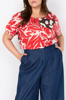 Wasabiconcept - WA-Havin 1 Bluse - Rød Wasabiconcept - WA-Havin 1 Bluse - Rød