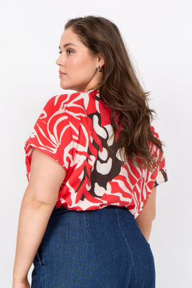 Wasabiconcept - WA-Havin 1 Bluse - Rød