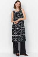 Wasabiconcept - WA-Heba 4 Print Kjole - Sort
