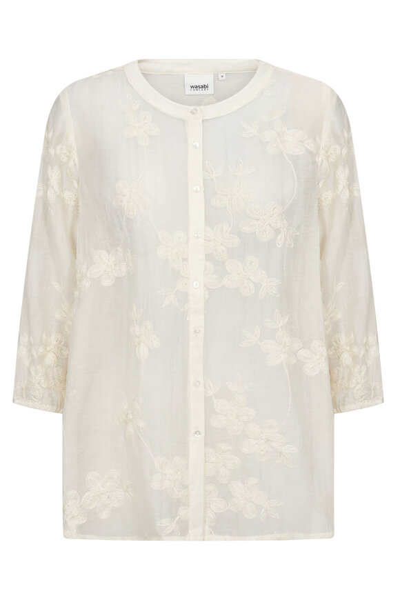 Wasabiconcept - WA-Hertha 2 Skjorte - Off White