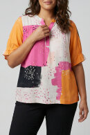 Pont Neuf - PNSisan Print Bluse - Pink