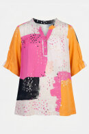 Pont Neuf - PNSisan Print Bluse - Pink