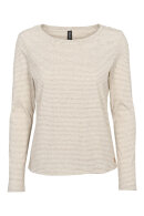 Prepair - Beatrice Stribet T-shirt - Sand Prepair - Beatrice Stribet T-shirt - Sand