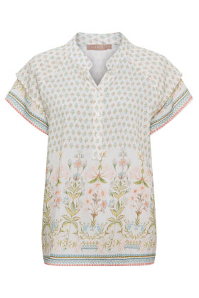 Marta du chateau - MdcStinna Bluse - Aqua Marta du chateau - MdcStinna Bluse - Aqua