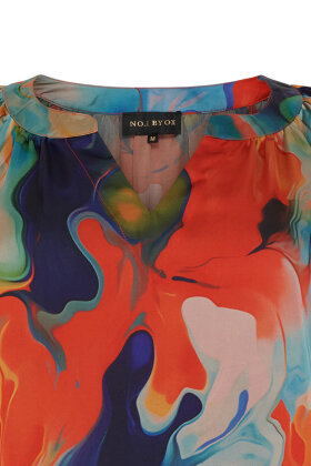 No.1 by OX - Multicolor Bluse - Orange