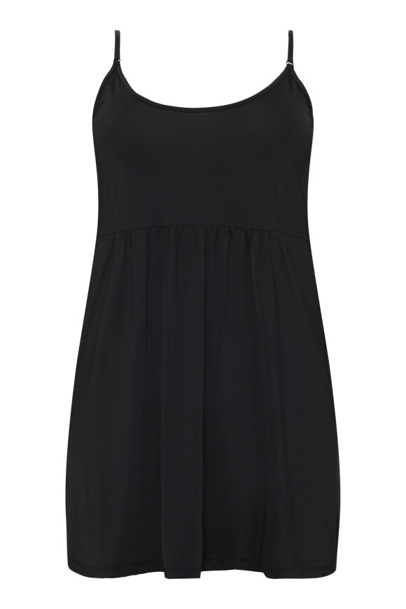 No.1 by OX - Tunic Dress Short - Underkjole - Sort No.1 by OX - Tunic Dress Short - Underkjole - Sort