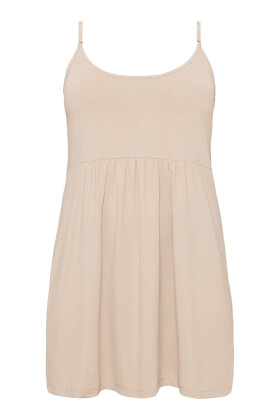 No.1 by OX - Tunic Dress Short - Underkjole - Nude