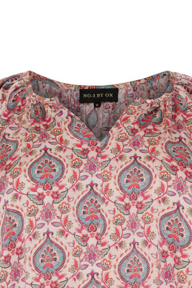 No.1 by OX - Paisley Tunika - Pink
