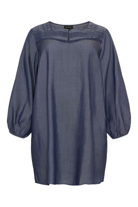No.1 by OX - Denim Look Tunika - Blå