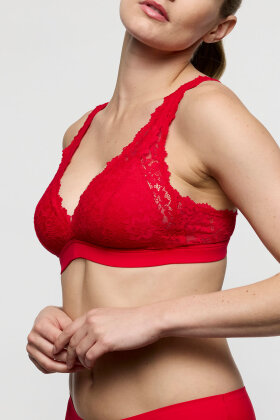 Marie Jo - Soft Studio Padded Bralette - Rød
