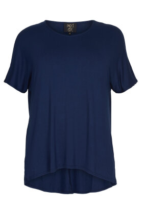 No.1 by OX - T-shirt Basic - Viskose -Mørkeblå No.1 by OX - T-shirt Basic - Viskose -Mørkeblå