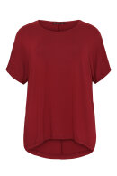 No.1 by OX - T-shirt Basic - Viskose - Mørkerød No.1 by OX - T-shirt Basic - Viskose - Mørkerød