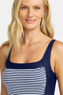 Damella - Claire Badedragt - Navy/Hvid