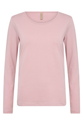 SoyaConcept - SC-Pylle 2 - Ensfarvet T-shirt - Rosa SoyaConcept - SC-Pylle 2 - Ensfarvet T-shirt - Rosa