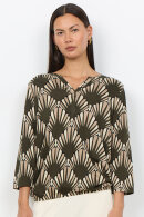 SoyaConcept - SC-Felicity AOP 555 T-shirt - Mørkegrøn SoyaConcept - SC-Felicity AOP 555 T-shirt - Mørkegrøn