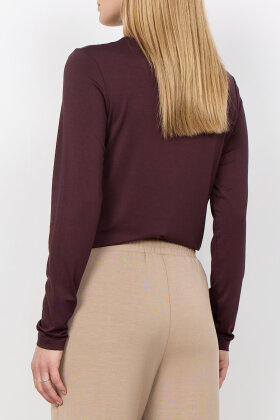 SoyaConcept - SC-Marica 12 - Rullekrave Bluse - Brun