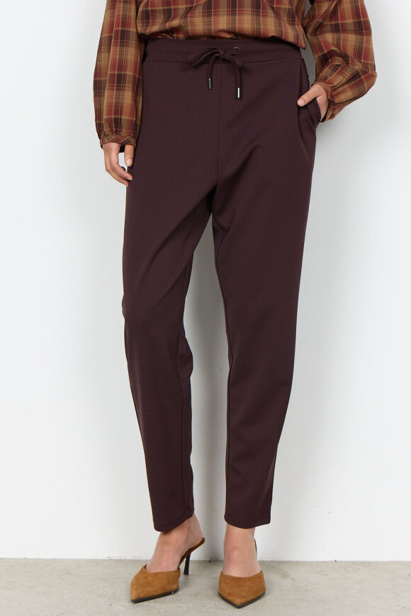 SoyaConcept - SC-Siham 1 Pants - Pænere Joggingbuks - Brun