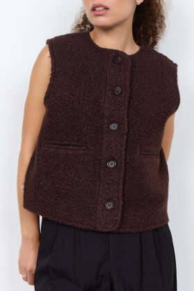 SoyaConcept - SC-Shaima Waistcoat - Brun SoyaConcept - SC-Shaima Waistcoat - Brun