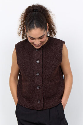 SoyaConcept - SC-Shaima Waistcoat - Brun