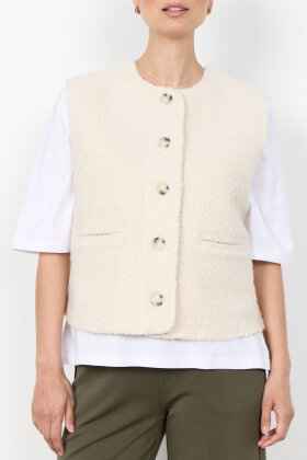SoyaConcept - SC-Shaima Waistcoat - Creme SoyaConcept - SC-Shaima Waistcoat - Creme