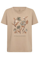 SoyaConcept - SC-Rina 30 Art T-shirt - Camel SoyaConcept - SC-Rina 30 Art T-shirt - Camel